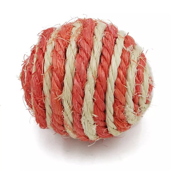 Rope Ball Plaything Chew Soft Plush Dog & Cat Toy for Fun and Play - Picture 3 of 10